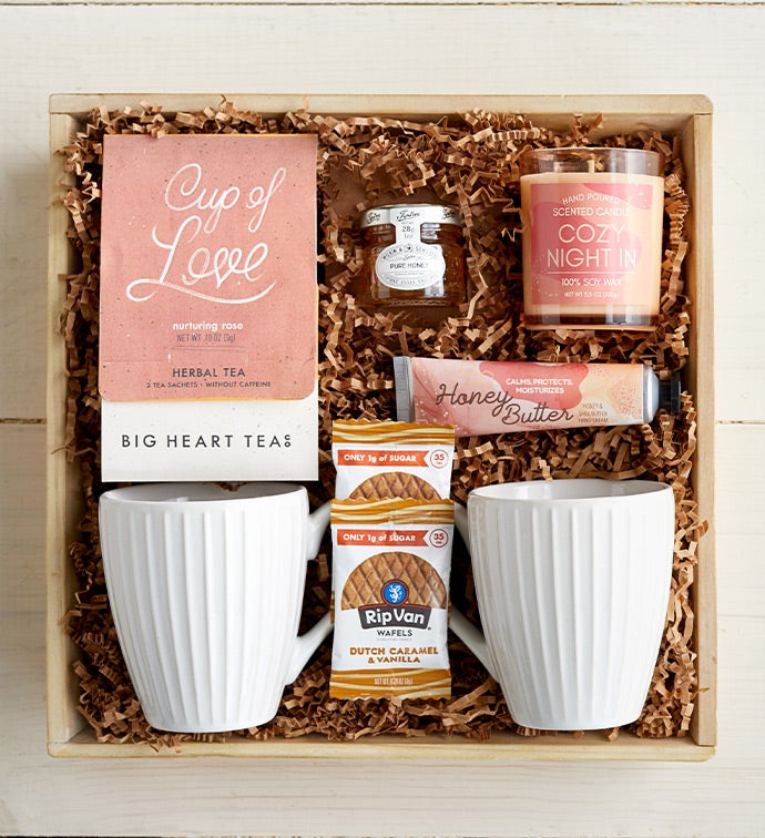 Cozy Night In Tea Gift Crate
